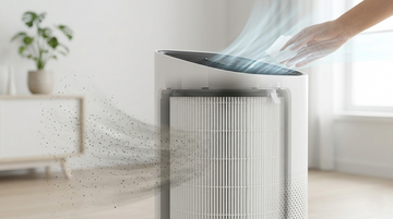 HEPA-Filter Reinigung Anleitung Luftreiniger saubere Luft