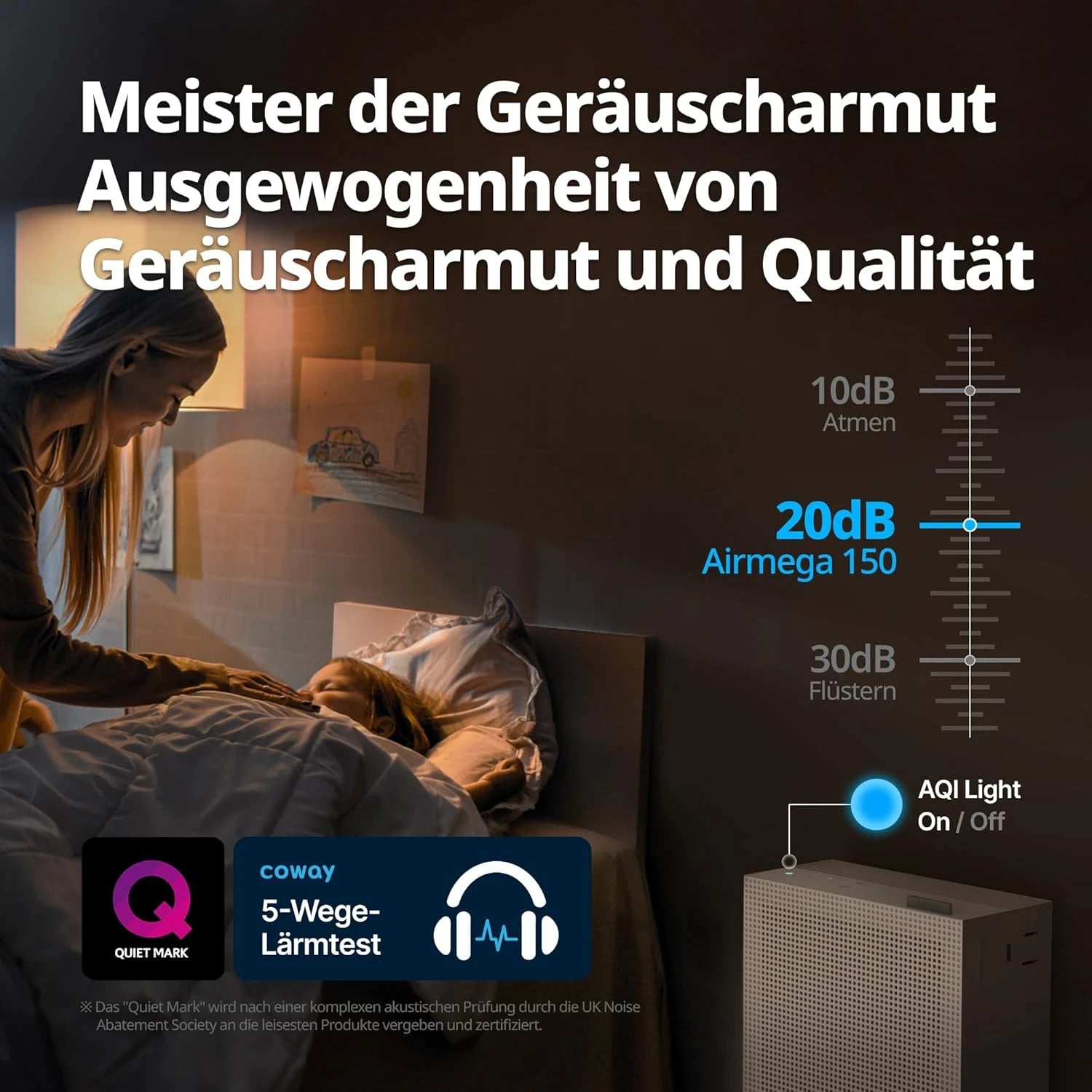 Airmega 150 Marineblau - Coway Deutschland