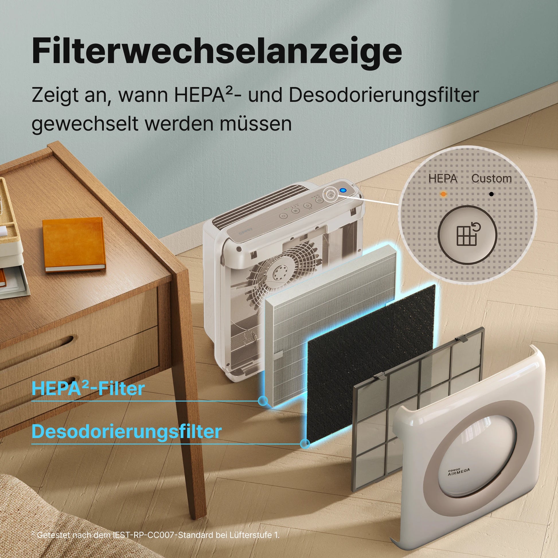 Airmega Mighty Beige - Coway Deutschland