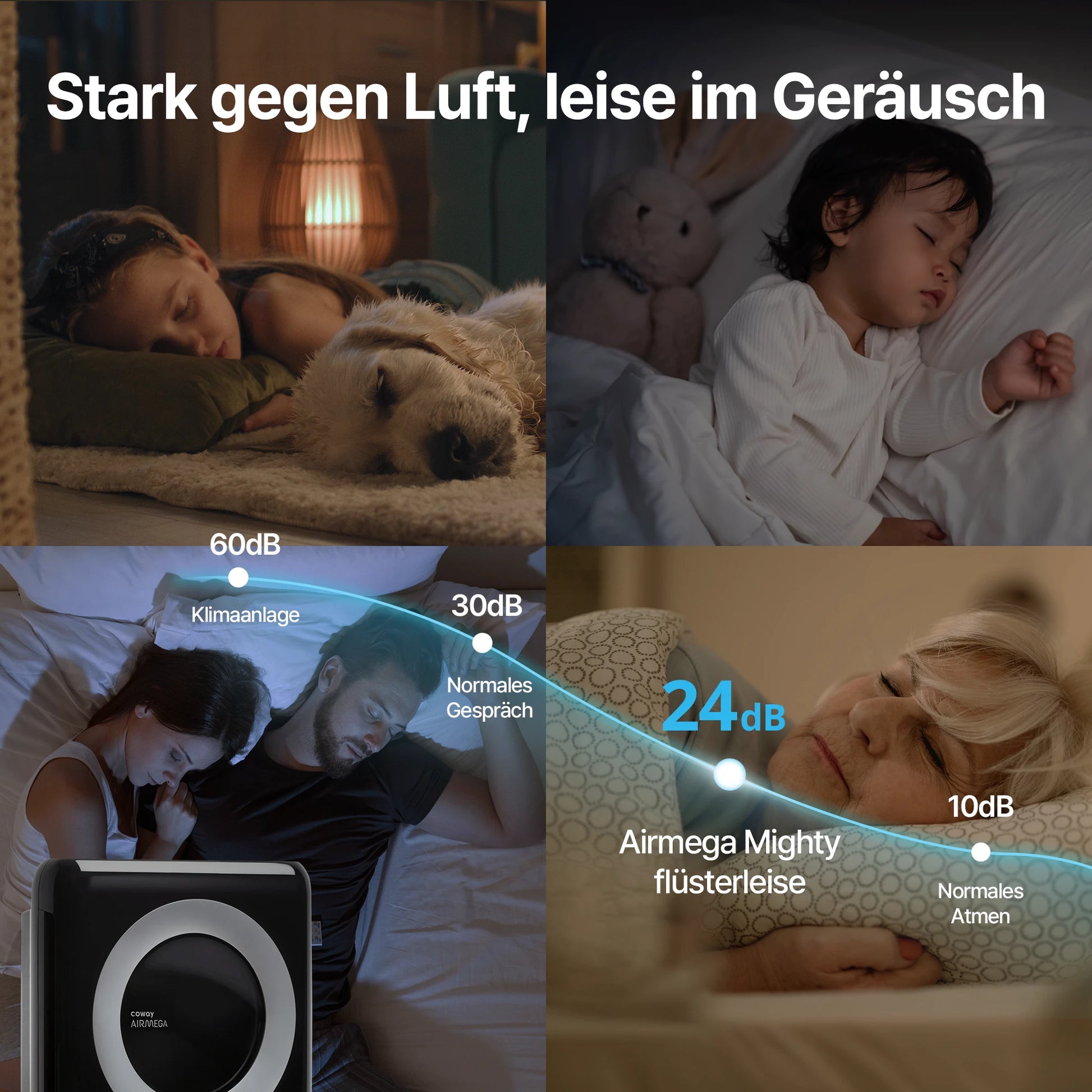 Airmega Mighty Schwarz - Coway Deutschland