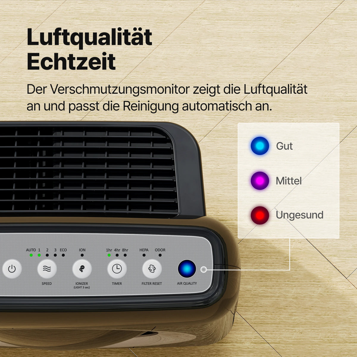 Airmega Mighty Schwarz - Coway Deutschland